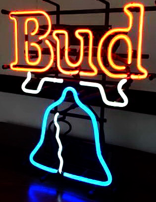 Bud Bell Neon Sign